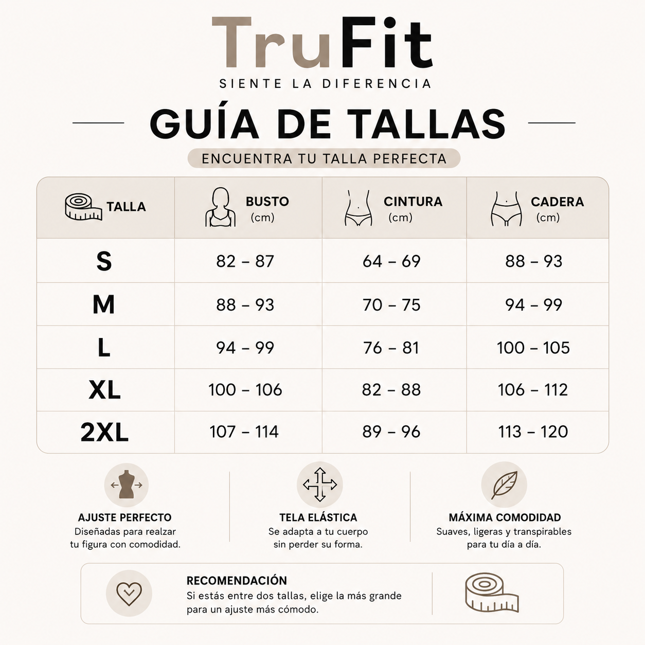 Top Moldeador TruFit® 2 en 1 — Sin Brasier, Soporte Total