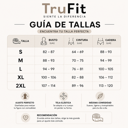 Top Moldeador TruFit® 2 en 1 — Sin Brasier, Soporte Total