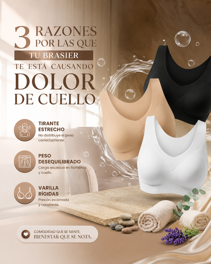 Brasier Corrector de Postura Cruzado | Levanta Busto Sin Varillas